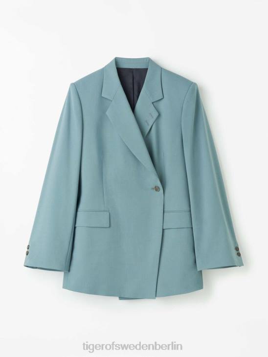 Kleidung Tiger of Sweden Eliwira-Blazer 26er-zartes Blau Frauen 68FR224