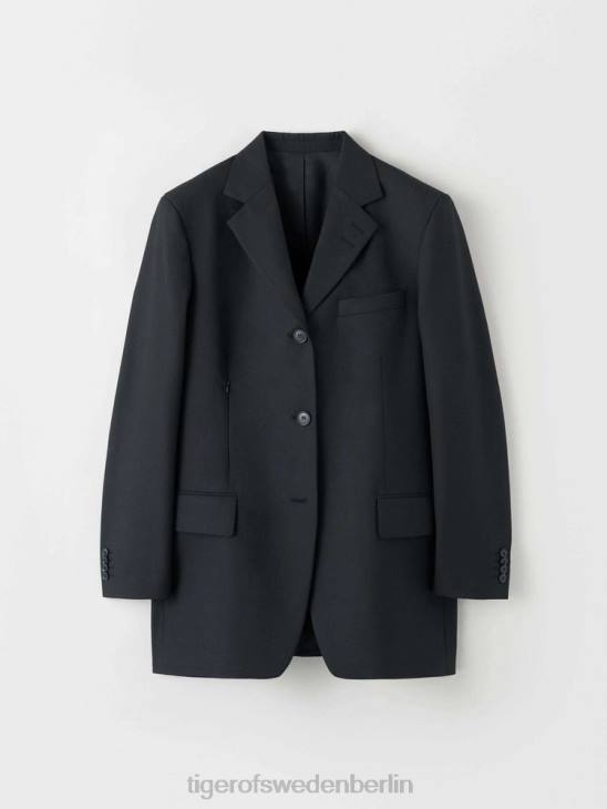 Kleidung Tiger of Sweden Haalina-Blazer 050-schwarz Frauen 68FR238