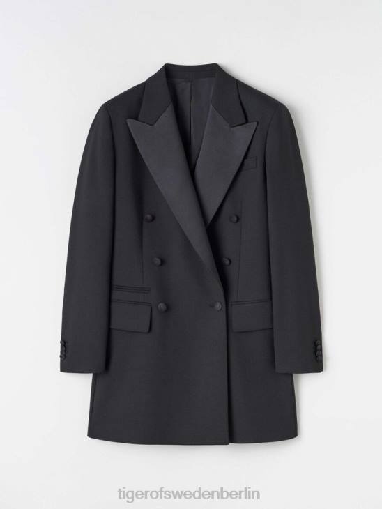 Kleidung Tiger of Sweden Irmma-Blazer 050-schwarz Frauen 68FR233