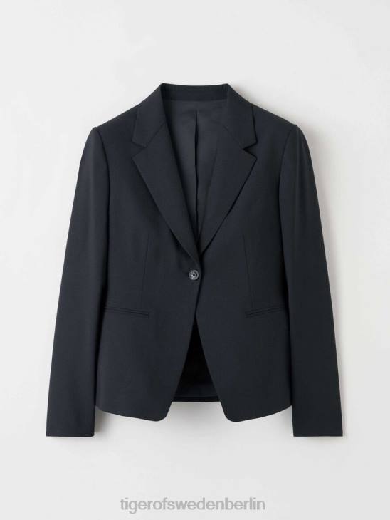 Kleidung Tiger of Sweden Mirja-Blazer 050-schwarz Frauen 68FR234