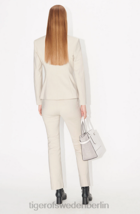 Kleidung Tiger of Sweden Mirja-Blazer o88-Creme Frauen 68FR230