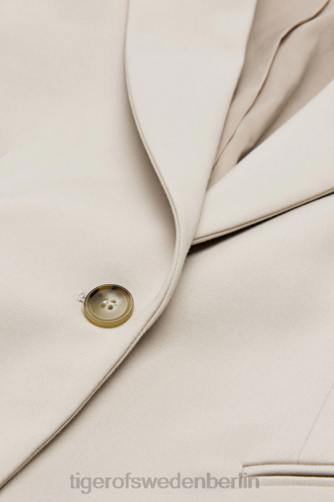 Kleidung Tiger of Sweden Mirja-Blazer o88-Creme Frauen 68FR230