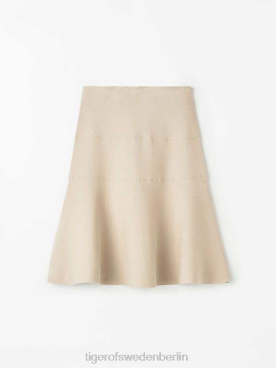 Kleidung Tiger of Sweden Edwige-Rock 04g-dunkelweiß Frauen 68FR351