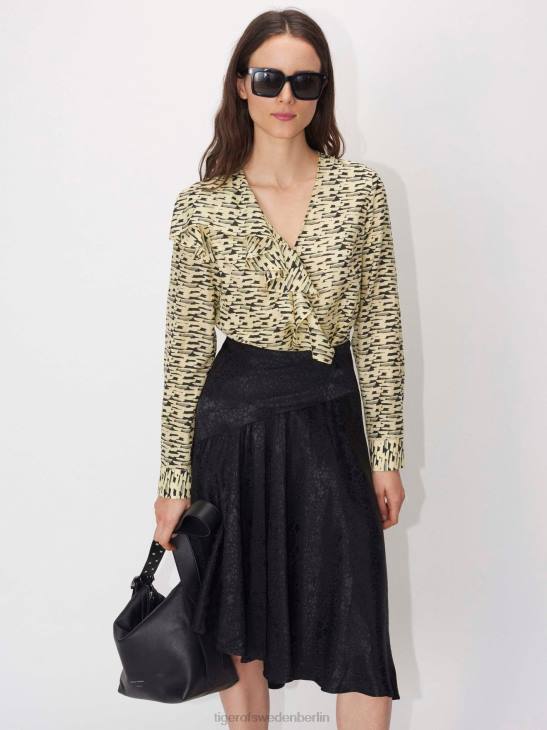 Kleidung Tiger of Sweden violetter Rock 50-schwarz Frauen 68FR359