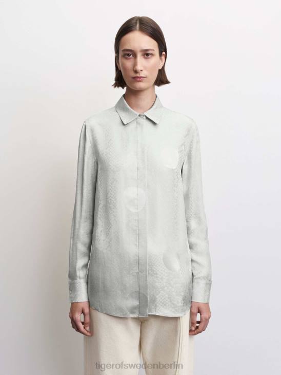 Kleidung Tiger of Sweden Narkisa J-Shirt 1y1-Blaufuchs Frauen 68FR286