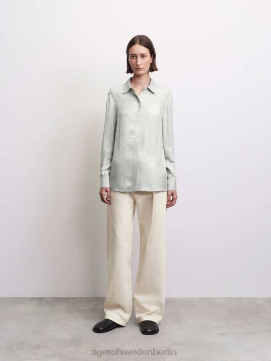 Kleidung Tiger of Sweden Narkisa J-Shirt 1y1-Blaufuchs Frauen 68FR286