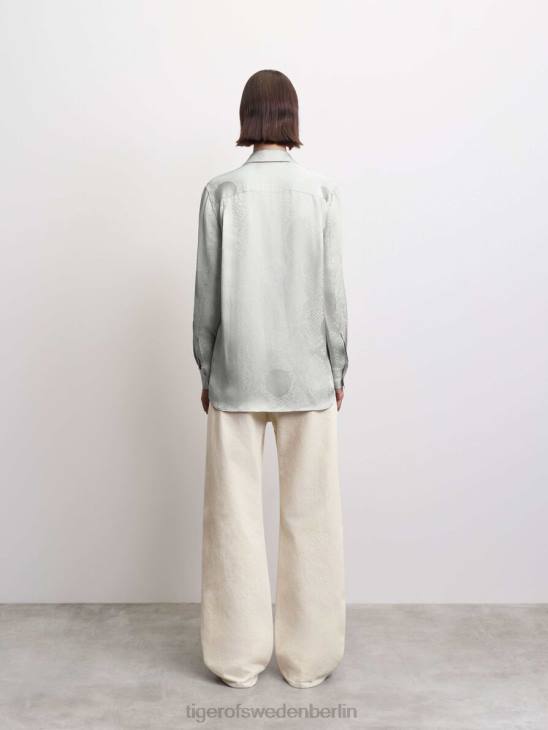 Kleidung Tiger of Sweden Narkisa J-Shirt 1y1-Blaufuchs Frauen 68FR286