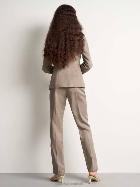Kleidung Tiger of Sweden Aenas-Hose 08er-nebelig Frauen 68FR338