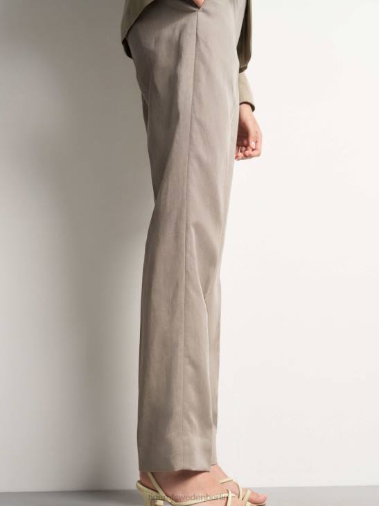 Kleidung Tiger of Sweden Aenas-Hose 08er-nebelig Frauen 68FR338