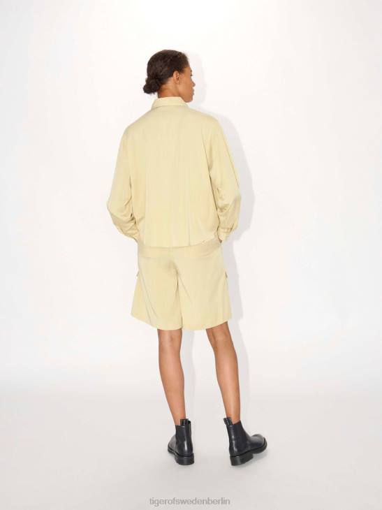 Kleidung Tiger of Sweden Airaa-Shorts 160-gelber Sand Frauen 68FR324