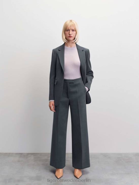 Kleidung Tiger of Sweden Irit-Hose m03-med grau mel Frauen 68FR326