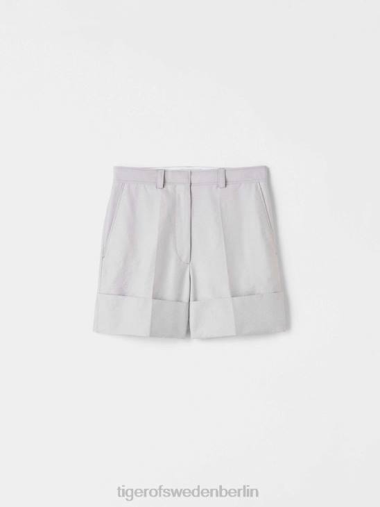 Kleidung Tiger of Sweden Lilouu-Shorts 01y-Rauch Frauen 68FR333