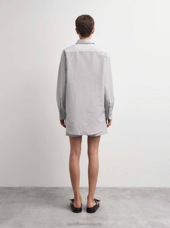 Kleidung Tiger of Sweden Lilouu-Shorts 01y-Rauch Frauen 68FR333