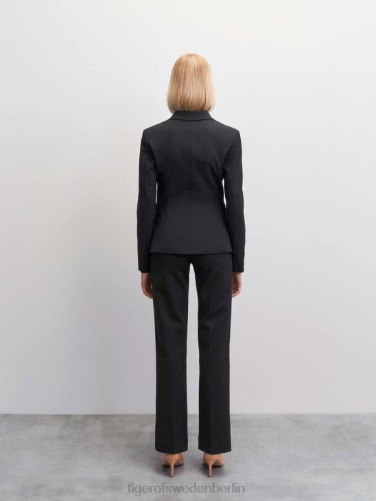 Kleidung Tiger of Sweden Noowa-Hose 050-schwarz Frauen 68FR327