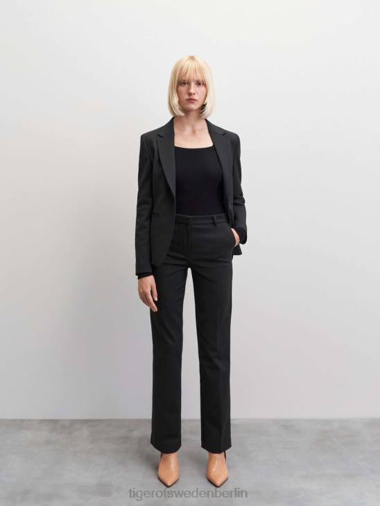 Kleidung Tiger of Sweden Noowa-Hose 050-schwarz Frauen 68FR327