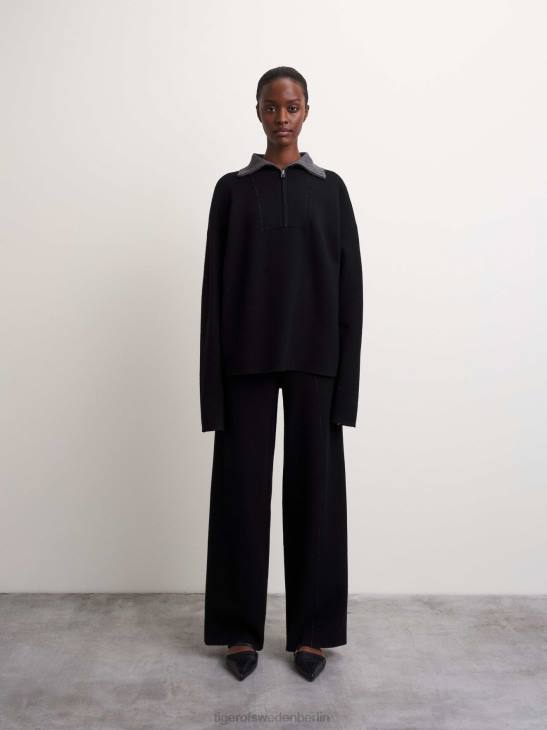 Kleidung Tiger of Sweden Pfandhosen 050-schwarz Frauen 68FR337