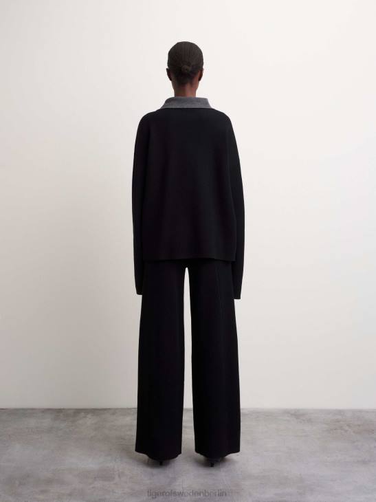 Kleidung Tiger of Sweden Pfandhosen 050-schwarz Frauen 68FR337