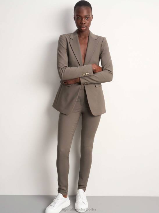 Kleidung Tiger of Sweden Taika-Hose 193-Schlamm Frauen 68FR340