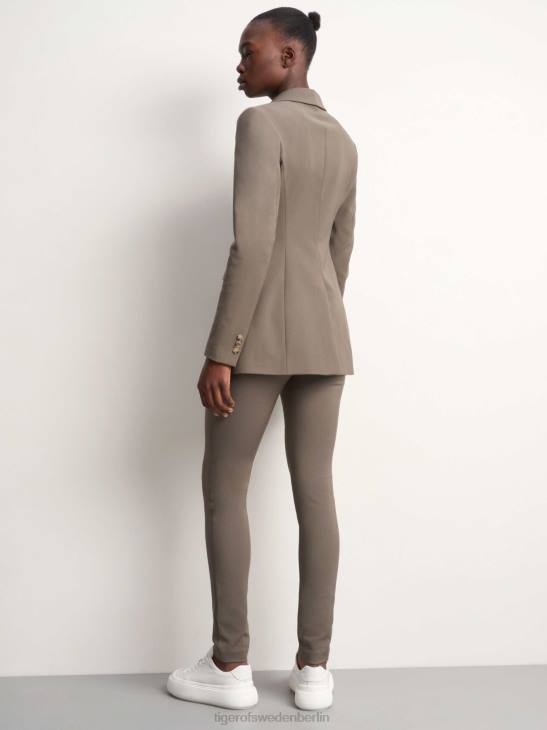 Kleidung Tiger of Sweden Taika-Hose 193-Schlamm Frauen 68FR340
