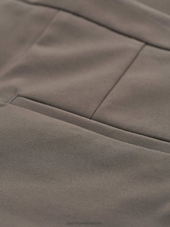 Kleidung Tiger of Sweden Taika-Hose 193-Schlamm Frauen 68FR340