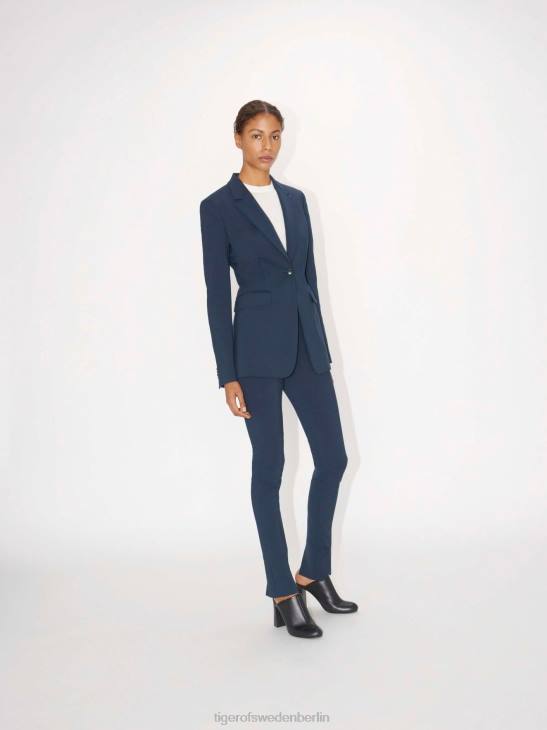 Kleidung Tiger of Sweden Taikas Hose 29d-Mitternachtsblau Frauen 68FR346