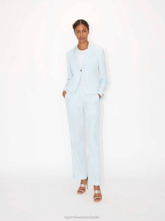 Kleidung Tiger of Sweden Ursinia-Hose 25p-wolkenblau Frauen 68FR343