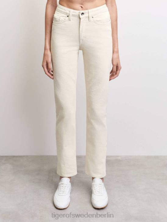 Kleidung Tiger of Sweden Meg Jeans d1e-ecru Frauen 68FR378