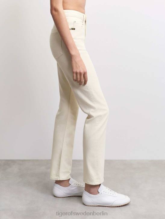 Kleidung Tiger of Sweden Meg Jeans d1e-ecru Frauen 68FR378