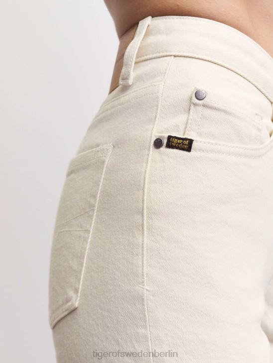 Kleidung Tiger of Sweden Meg Jeans d1e-ecru Frauen 68FR378