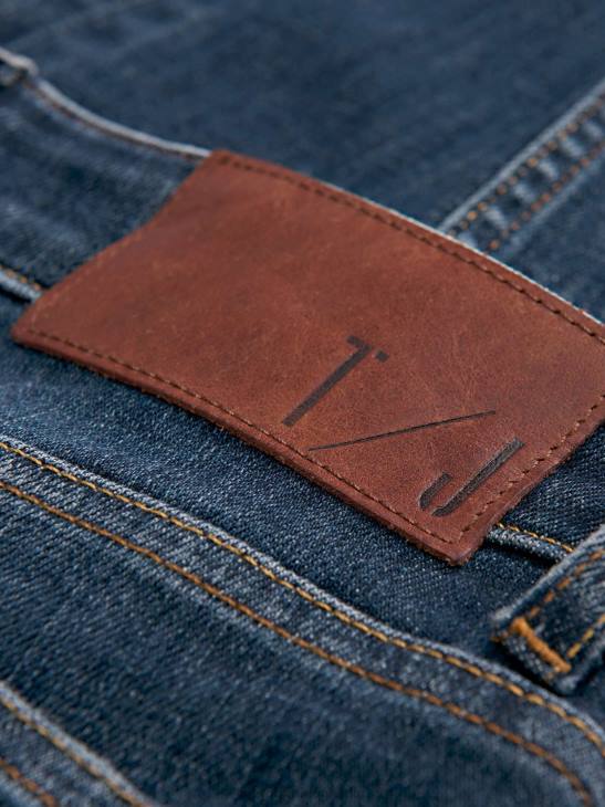 Kleidung Tiger of Sweden leichte Jeans 21f-mittelblau Frauen 68FR371