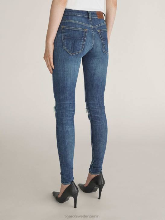 Kleidung Tiger of Sweden leichte Jeans 21f-mittelblau Frauen 68FR371
