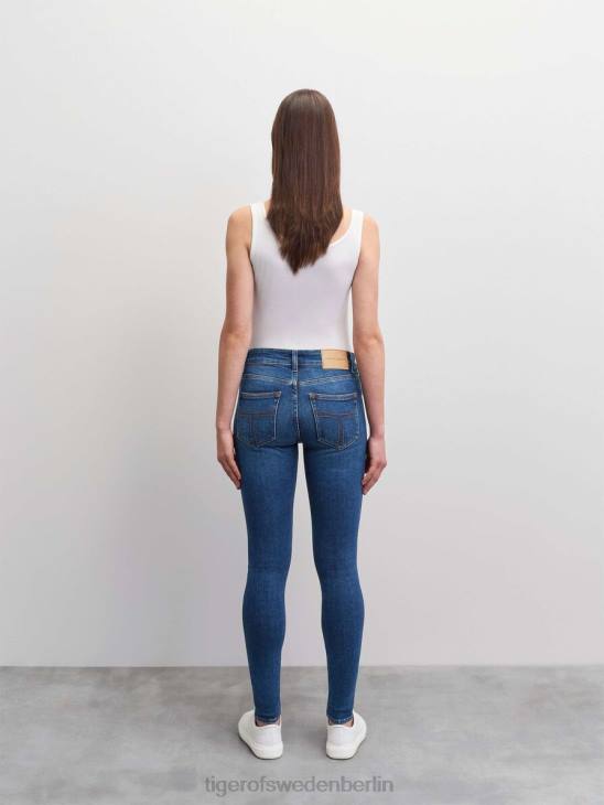 Kleidung Tiger of Sweden leichte Jeans 21f-mittelblau Frauen 68FR377