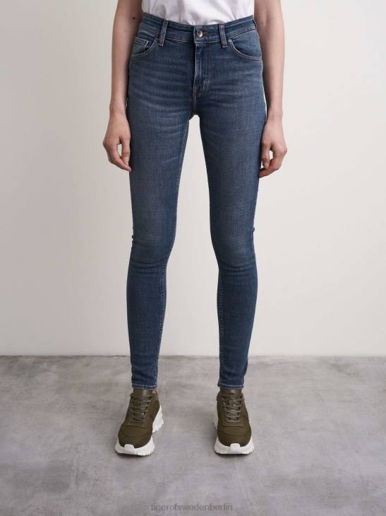 Kleidung Tiger of Sweden leichte Jeans 222-Staubblau Frauen 68FR368