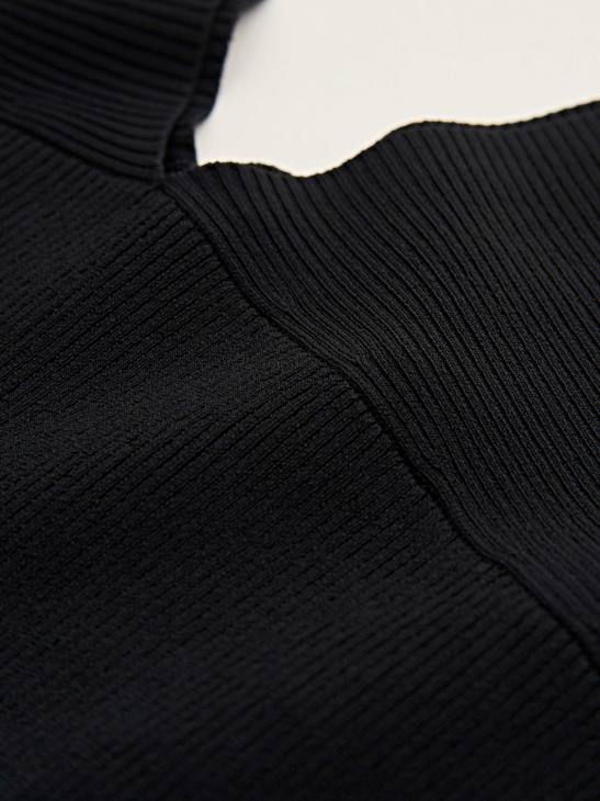 Kleidung Tiger of Sweden Geminiqa-Kleid 050-schwarz Frauen 68FR273