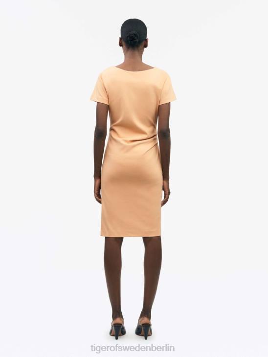 Kleidung Tiger of Sweden Izlos Kleid 73z-Stroh Frauen 68FR264