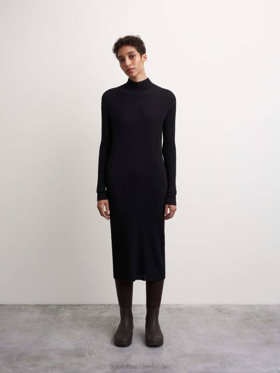 Kleidung Tiger of Sweden Vales-Kleid 050-schwarz Frauen 68FR272