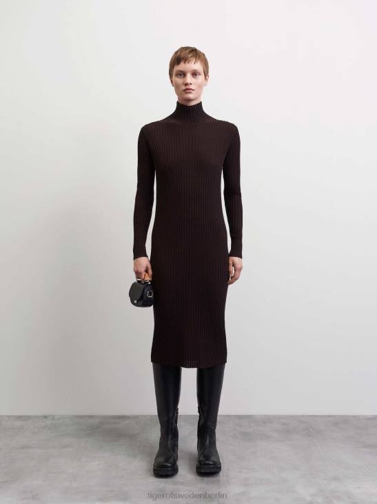 Kleidung Tiger of Sweden Vales-Kleid 1y9-Wüstenpflaume Frauen 68FR271
