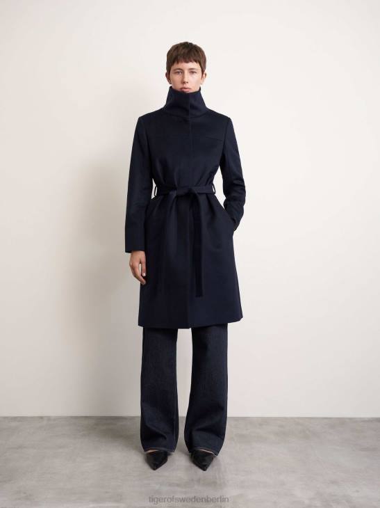 Kleidung Tiger of Sweden Corin Mantel 284-helle Tinte Frauen 68FR218