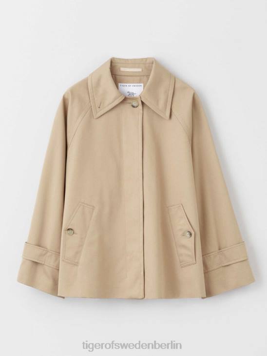 Kleidung Tiger of Sweden Eeve-Mantel 12h-Caffe Latte Frauen 68FR217