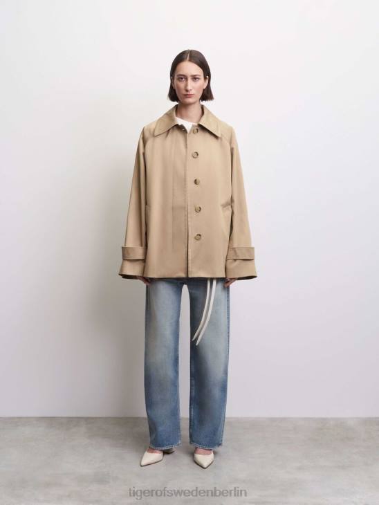 Kleidung Tiger of Sweden Eeve-Mantel 12h-Caffe Latte Frauen 68FR217