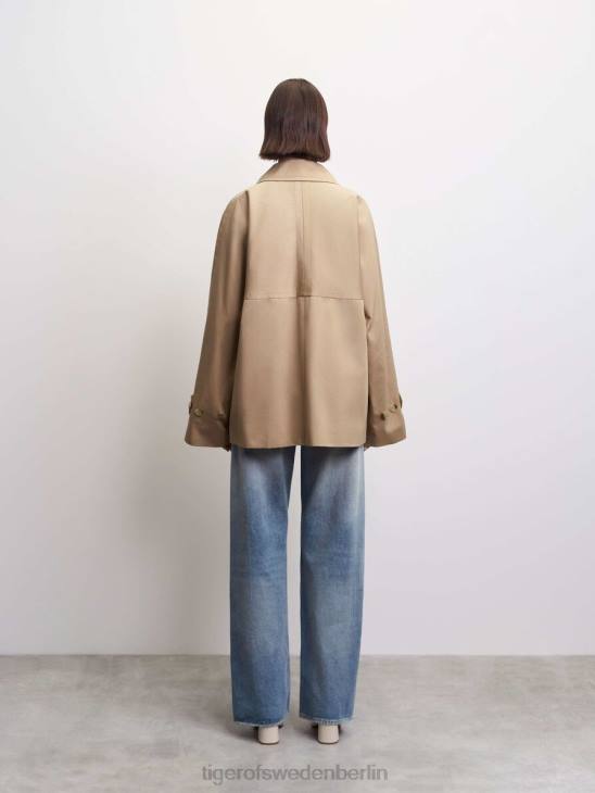 Kleidung Tiger of Sweden Eeve-Mantel 12h-Caffe Latte Frauen 68FR217