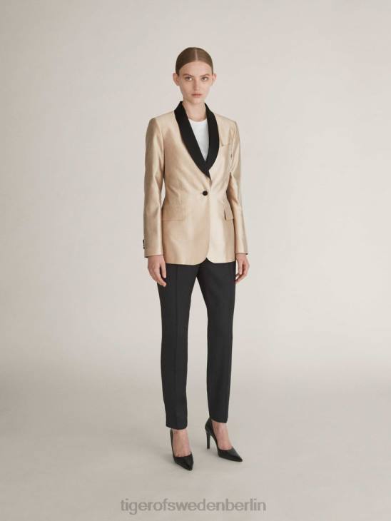 Kleidung Tiger of Sweden Nektar-Blazer 14p-Machiatto Frauen 68FR222