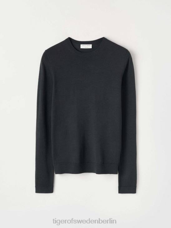 Kleidung Tiger of Sweden Celian-Pullover 0ad-Mineralgrau Frauen 68FR256