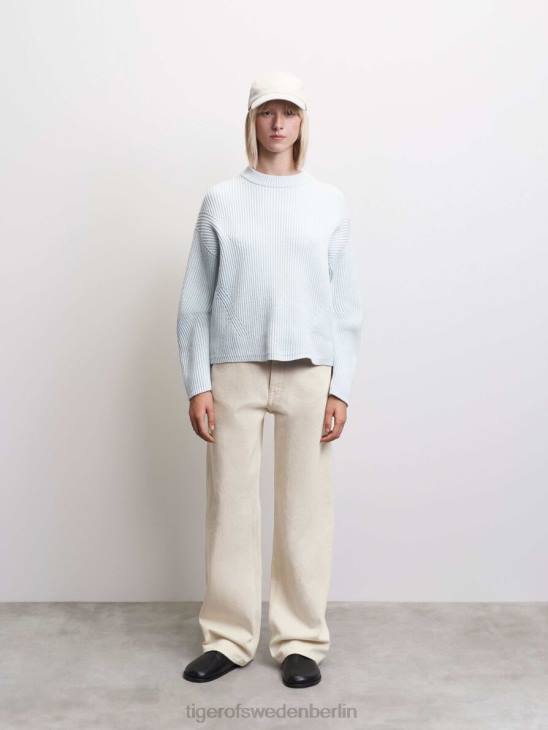 Kleidung Tiger of Sweden Feya-Pullover 254-hellblau Frauen 68FR246