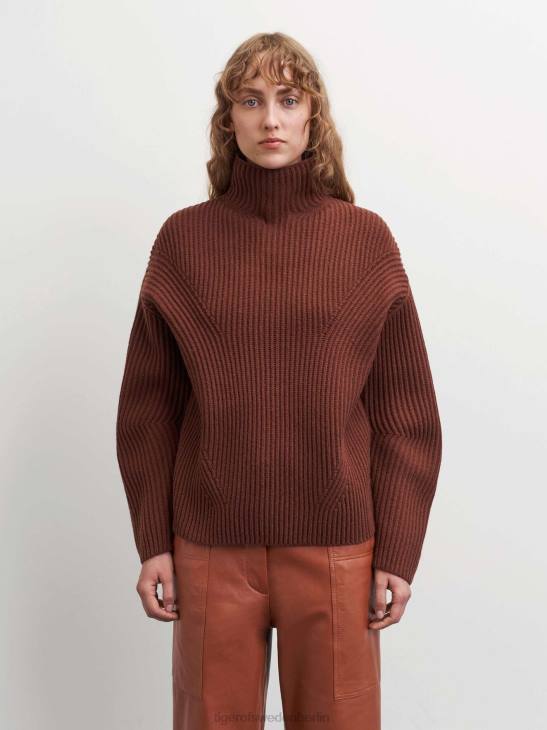 Kleidung Tiger of Sweden Feya-Pullover 86d-Henna Frauen 68FR242