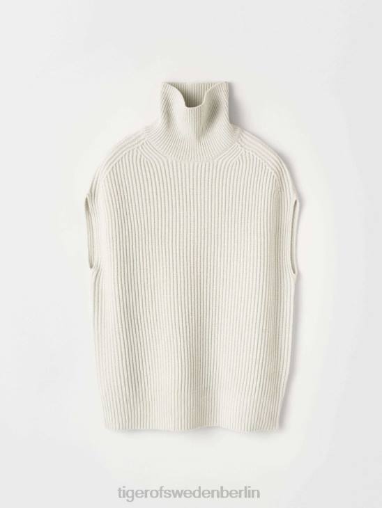 Kleidung Tiger of Sweden barenpullover 02s-Perlweiß Frauen 68FR251