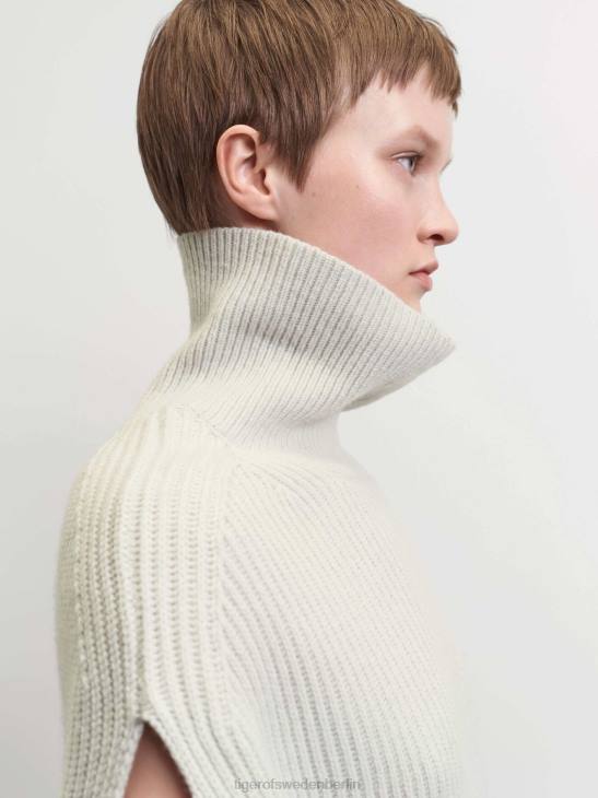 Kleidung Tiger of Sweden barenpullover 02s-Perlweiß Frauen 68FR251