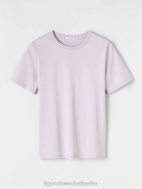Kleidung Tiger of Sweden Deiro-T-Shirt 09p-wolkengrau Frauen 68FR297