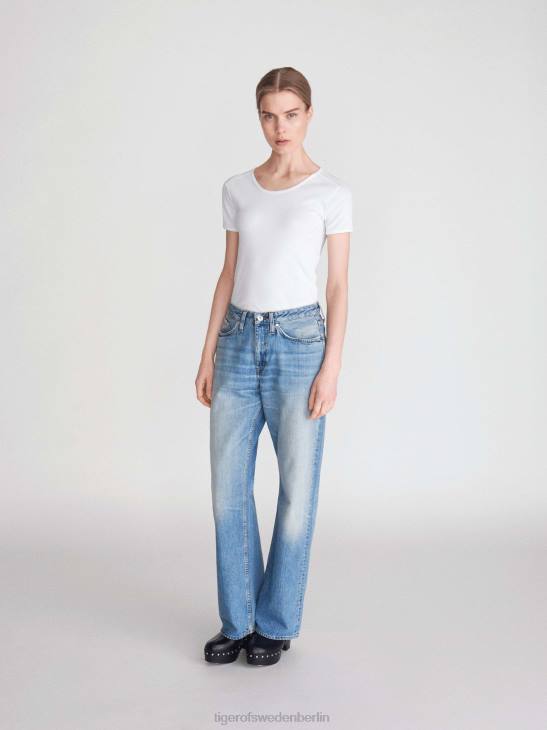 Kleidung Tiger of Sweden Elvy-Oberteil 089-weiß Frauen 68FR277