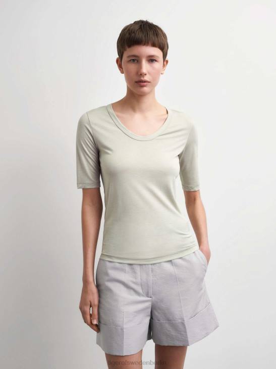 Kleidung Tiger of Sweden Lerna-T-Shirt 1y1-Blaufuchs Frauen 68FR279